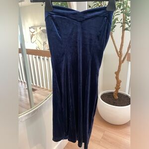 Velvet dress xs , royal blue , sleeveless